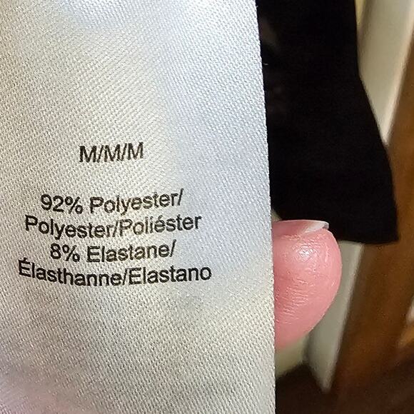 Donna Karan Lounge Set Womens M Leopard Velour Soft Grunge Streetwear RN17363 - Picture 9 of 10